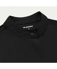 Jaanuu Women's Savi 1-Pocket Classic Banded Collar Scrub Top
