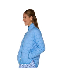 G Lifestyle Clothing Women's Double Zip Padded Jacket