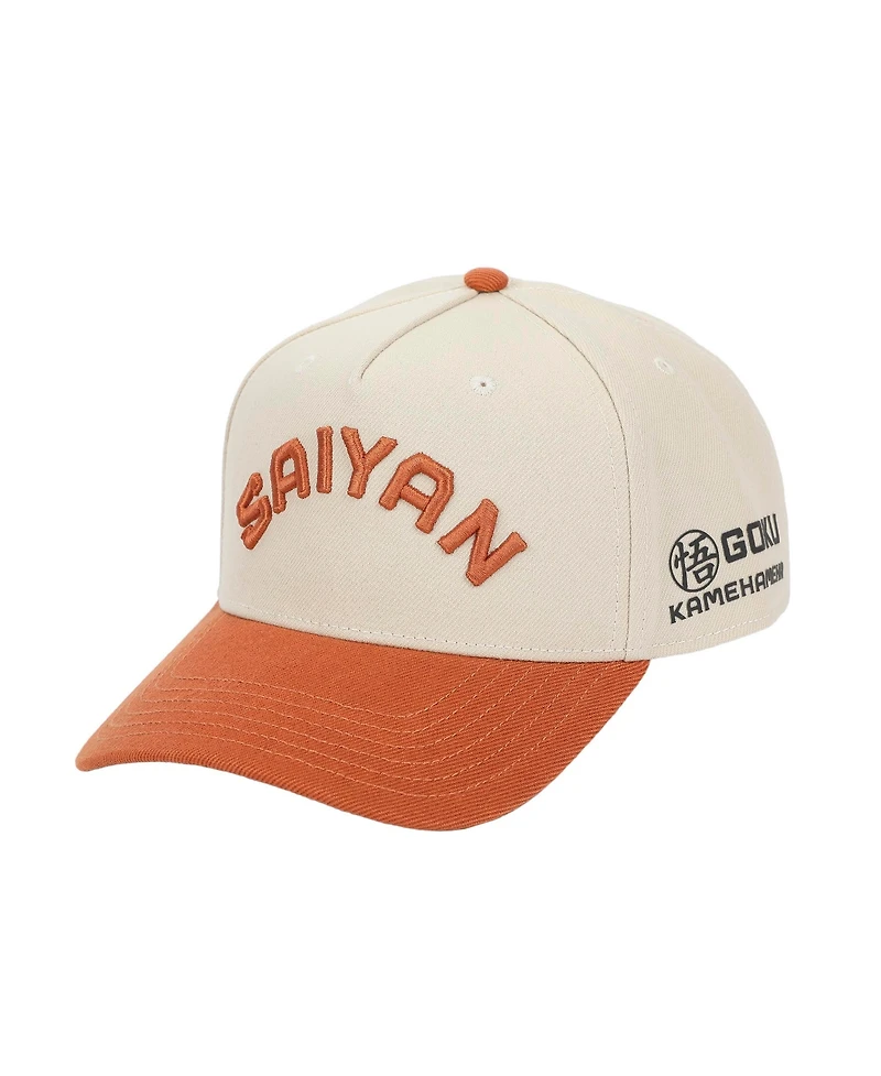 Dragon Ball Z Men's Saiyan Traditional Snapback Cap