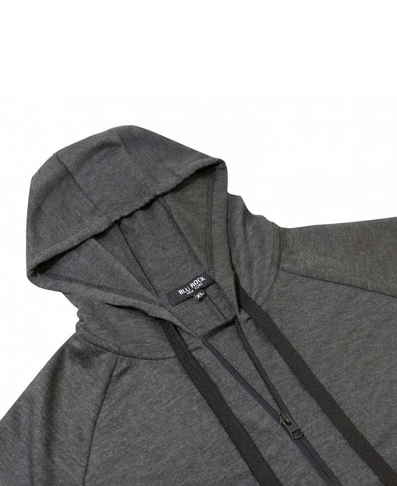 Blu Rock Men's Slim-Fit Tech Fleece Hoodie and Jogger Sweatpants, 2-Piece Set