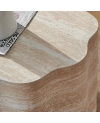 Streamdale Furniture Streamdale Set of 2 Round Coffee Tables, Modern Minimalist Side Accent End Tables