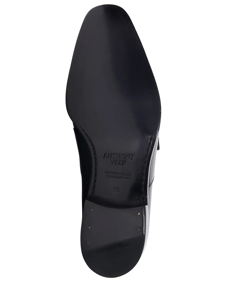 Anthony Veer Men's Dunhill Single Monk Dress Loafers