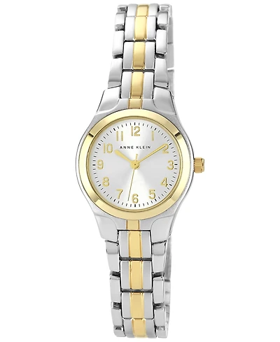 Anne Klein Women's Two Tone Bracelet Watch 28x26mm
