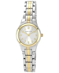 Anne Klein Women's Two Tone Bracelet Watch 28x26mm