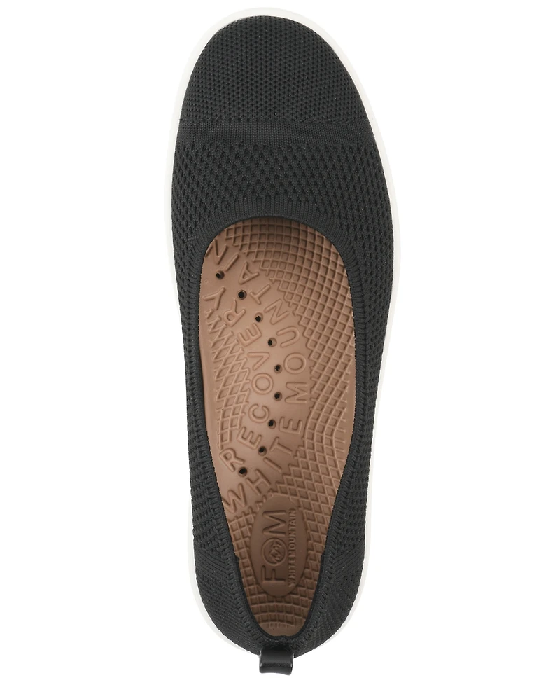 White Mountain Women's Naveen Fom Slip-on Sneaker