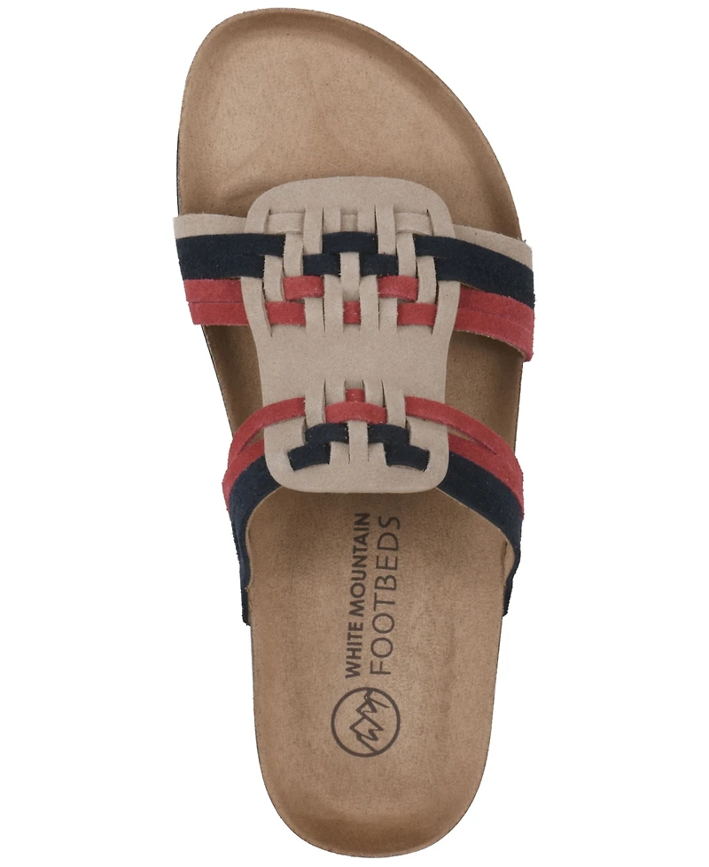 White Mountain Women's Halicore Footbed Sandals