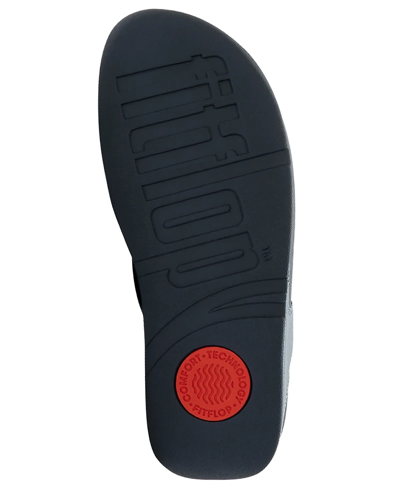 FitFlop Women's Lulu Leather Toe-Thongs Sandals