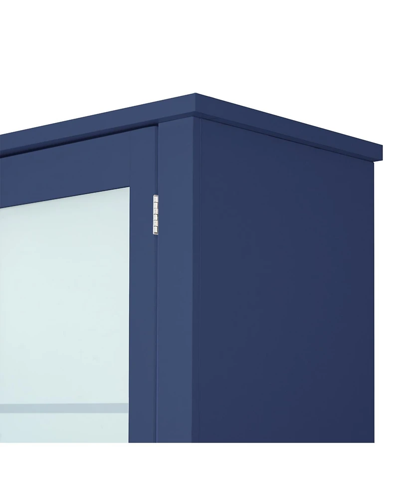 Streamdale Furniture Traditional Buffet with Hutch, Large Kitchen Pantry Storage Cabinet