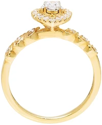 Macy's Diamond Bridal Set (1/4 ct. t.w.) in 10k Yellow Gold