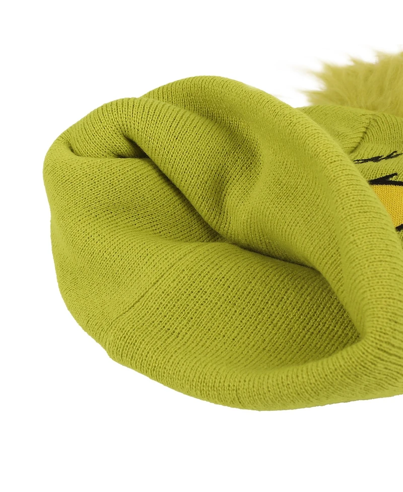 The Grinch Men's Peekaboo Hands Green Cuff Beanie