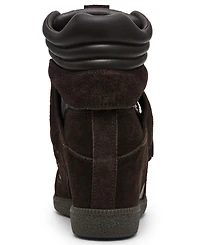 Steve Madden Women's Mavis High-Top Lace-Up Wedge Sneakers