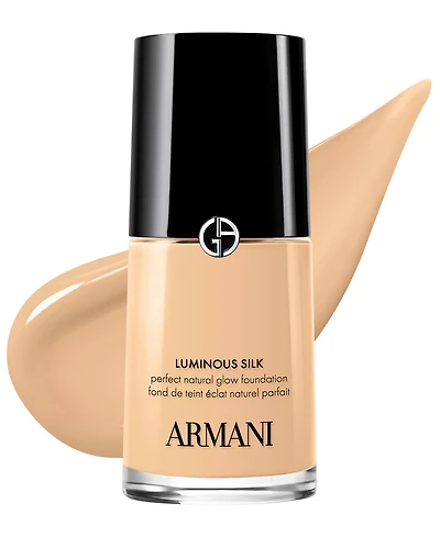 Armani Luminous Silk Natural Glow 24-Hour Wear Blurring Liquid Foundation, 1.0 oz.