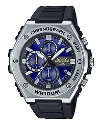 Casio Men's Chronograph Black Resin Strap Watch 51mm
