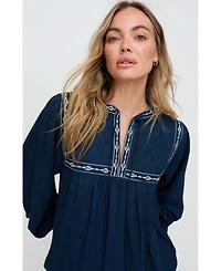 Raffya Women's Baez Billowy Sleeve Blouse