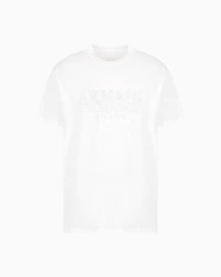 A|X Armani Exchange Men's Stud Text Logo T-Shirt