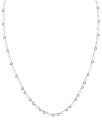 Macy's Diamond (1/5 ct. t.w.) Necklace in Sterling Silver
