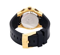 Technomarine Men's Tm-117004 Cruise Quartz Chronograph Gold, Silver Dial Watch