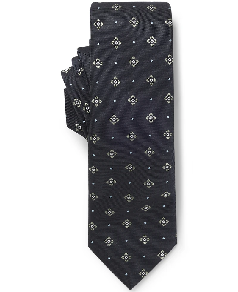 Boss by Hugo Boss Men's Diagonal Stripe Silk-Blend Tie