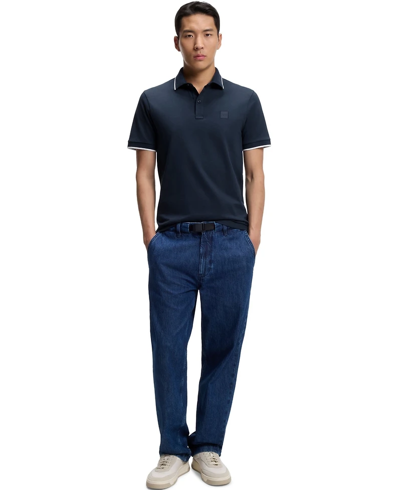 Boss by Hugo Men's Slim-Fit Pique Polo