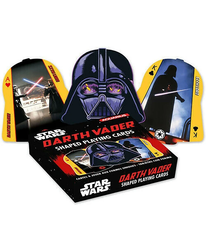 Nmr Distribution Star Wars Darth Vader Shaped Playing Cards | 52 Card Deck + 2 Jokers