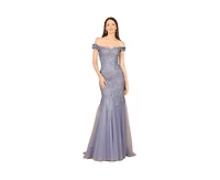 Lara Women's Off Shoulder Mermaid Gown