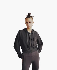 Pcfg Men's Acid-Wash Cotton Full-Zip Hooded Sweatshirt