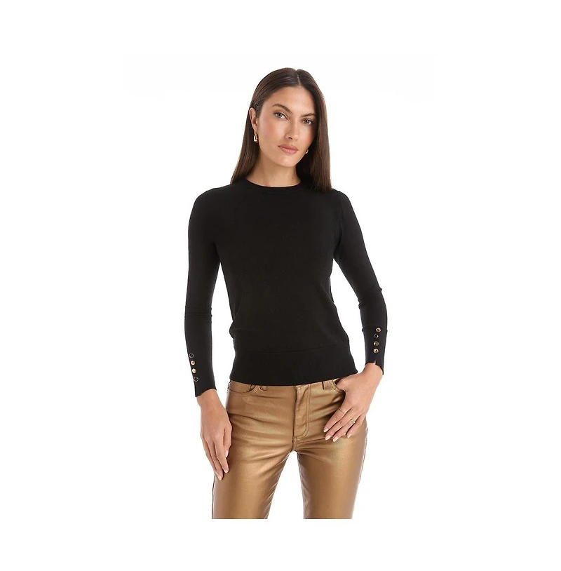 The Noli Shop Women's Marcela Knit Top - Pearl