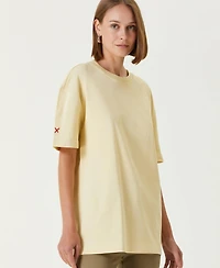 Pcfg Women's Cotton Destroyed Logo T-Shirt