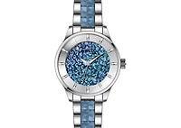 Invicta Women's 24665 Angel Quartz 3 Hand Light Blue Dial Watch