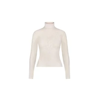 The Noli Shop Women's Alina Rose Turtleneck Top