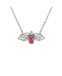 Pre-Owned Tiffany & Co Paper Flowers Firefly Pendant Necklace