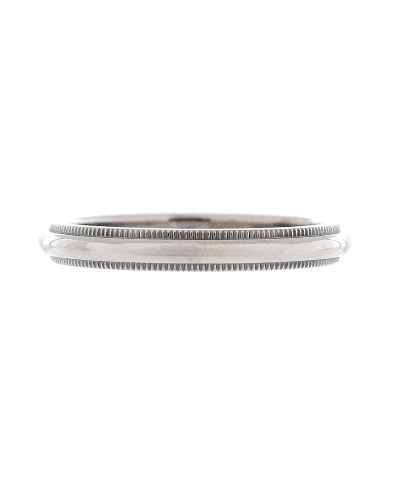 Pre-Owned Tiffany & Co Classic Milgrain Band Ring