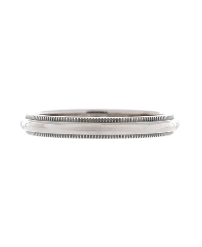 Pre-Owned Tiffany & Co Classic Milgrain Band Ring