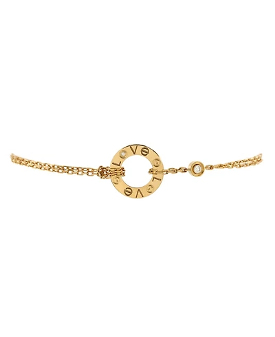 Pre-Owned Cartier 2 Diamonds Love Bracelet