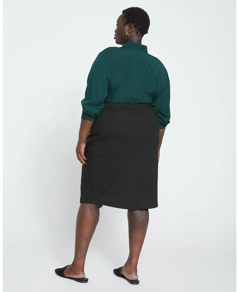 Universal Standard Plus Danube Ponte Skirt