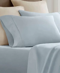 Harbor House Sateen 400-Thread Count Cotton 2-Pc. Pillowcase Set
