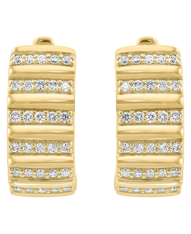 Effy Collection Diamond Earrings (3/8 ct. t.w.) in 14k Yellow Gold