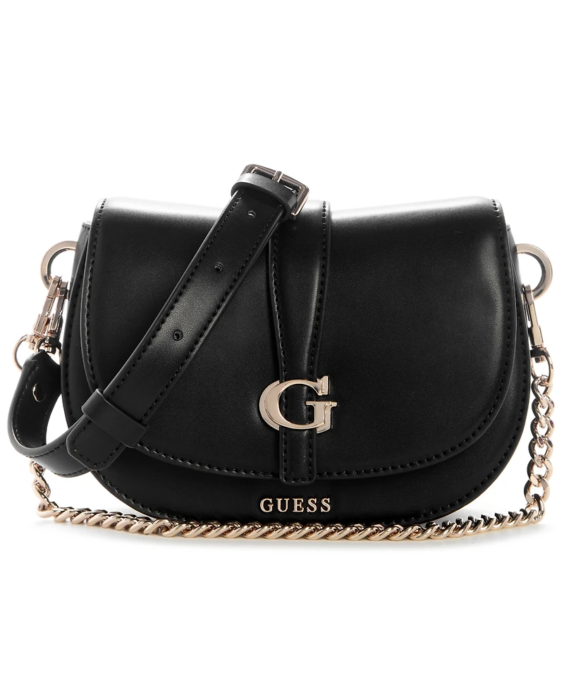 Guess Carrie Mini Flap Magnetic Closure Crossbody Bag