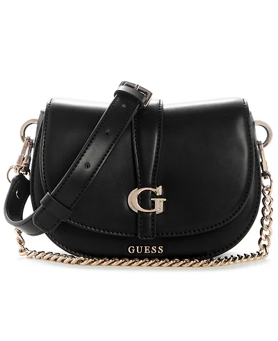 Guess Carrie Mini Flap Magnetic Closure Crossbody Bag