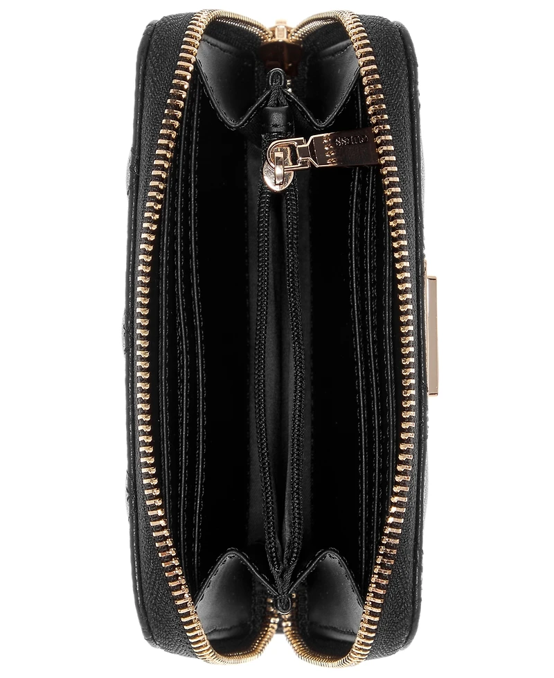 Guess Melinda Logo Zipper Closure Wallet