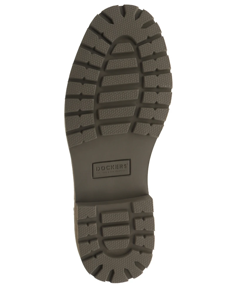 Dockers Men's Weston Lightweight Lugged Lace-Up Moc Toe Boots