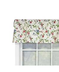 Rlf Home 100% Cotton High Quality English Ivy Tailored Window Valance with 1.5" Rod Pocket 50" W X 12" L Spring