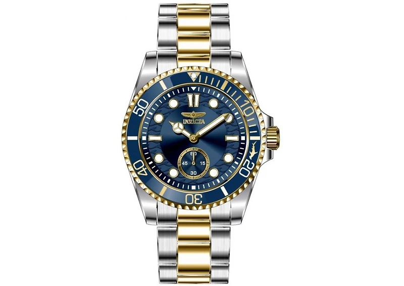 Invicta Men's Pro Diver Quartz VD78 Blue Dial Watch