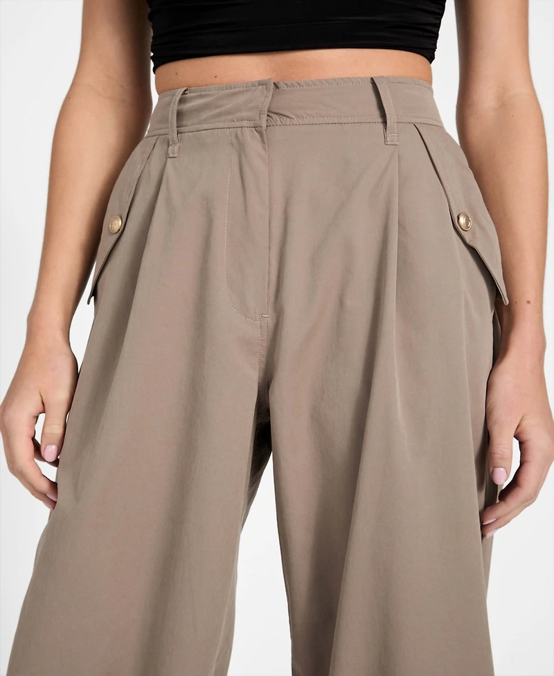 Guess Women's Denise Carrot Leg High- Rise Pants