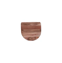 Porter Designs Clement Solid Acacia Wood 30" Bar Stool, Natural