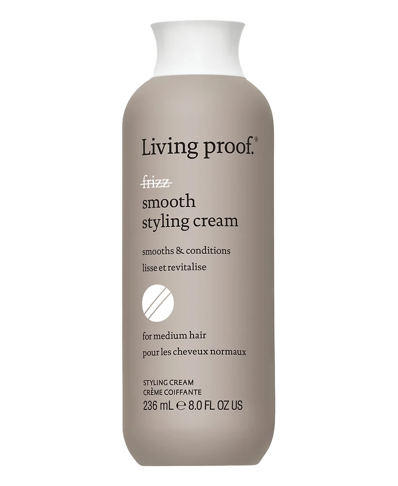 Living Proof No Frizz Smooth Styling Cream, 8 oz.