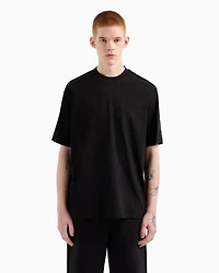 A|X Armani Exchange Men's Regular-Fit Logo Tape T-Shirt