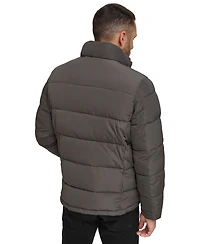 Calvin Klein Men's Puffer With Set Bib Detail, Created for Macy's