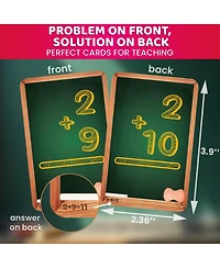 Quokka Math Flash Cards for Kids Ages 5-8 - Addition and Subtraction, Multiplication - 139 Double-Sided Flashcards for Studying