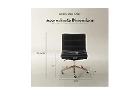 Z Gallerie Serena Desk Chair